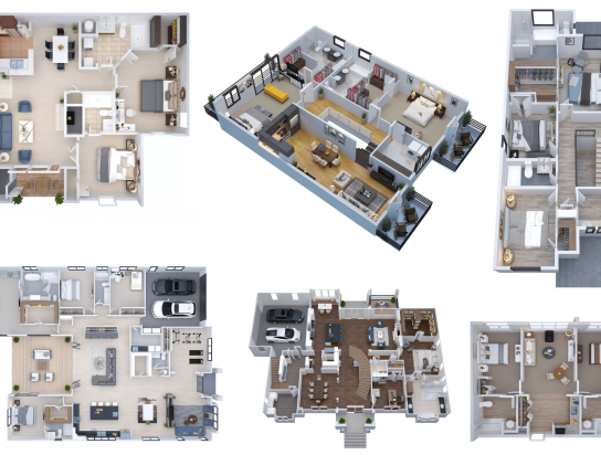 The 2D3D Floor Plan Company